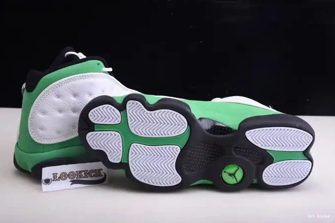1st Kicks 13 DB6537-113 Green Jordan Lucky Air 0528